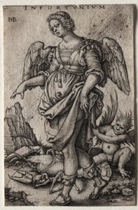 Olycka. av Hans Sebald Beham