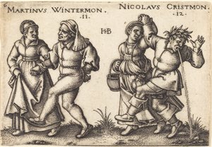 November och december av Hans Sebald Beham