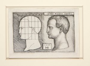 Andel studier för av Hans Sebald Beham
