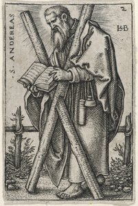 Sankt Andreas, 1541-46 av Hans Sebald Beham