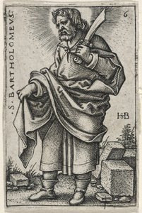 Saint Bartholomew, 1541-46 av Hans Sebald Beham