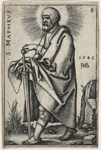 Sankt Matteus, 1541-46 av Hans Sebald Beham