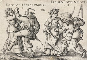 September och oktober av Hans Sebald Beham