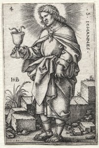 St. John av Hans Sebald Beham