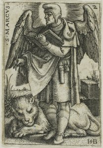 Markus, från De fyra evangelisterna av Hans Sebald Beham