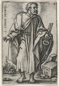 St Peter, 1541-46 av Hans Sebald Beham