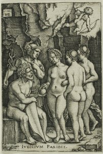 Parisdomen av Hans Sebald Beham