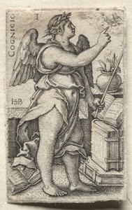 Kunskapen om Gud och de sju kardinaldygderna: Kunskap om Gud - Cognicio. av Hans Sebald Beham