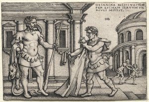The Labours of Hercules: Hercules tar emot plagget genomsyrat av Nessus