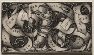 Den lilla buffén av Hans Sebald Beham