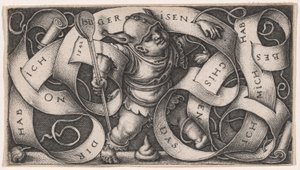 Den lilla pajasen av Hans Sebald Beham