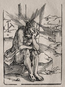 Sorgernas man av Hans Sebald Beham