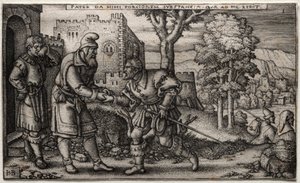 Den förlorade sonen av Hans Sebald Beham
