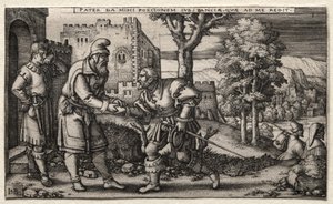 Den förlorade sonen. av Hans Sebald Beham