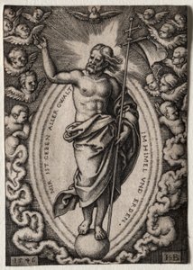 Frälsaren av Hans Sebald Beham