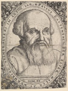 Porträtt av Paulus Lautensack den äldre, 1552.