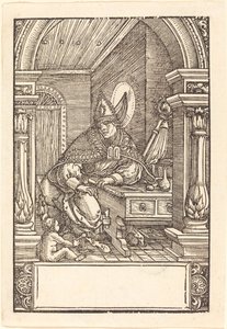 Sankt Augustinus av Hans Springinklee