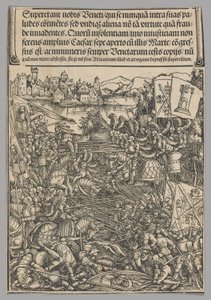 Krig med Venedig, skylt 21 från Historiska scener ur kejsar Maximilian I:s liv från triumfbågen
