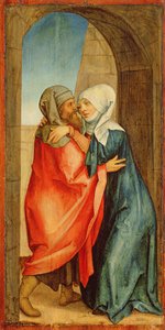 Möte av Joachim och Anne