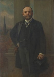 Wiens borgmästare Dr. Richard Weisskirchner av Hans Temple