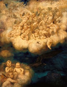 Änglarnas moln av Hans Thoma