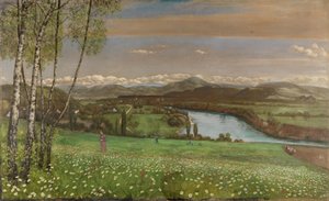 Rhindalen vid Säckingen av Hans Thoma