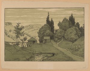 Happach av Hans Thoma