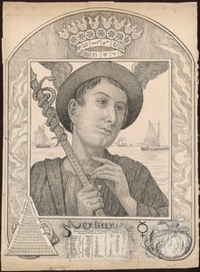 Merkurius av Hans Thoma