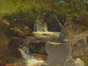 Bäck i Schwarzwald av Hans Thoma