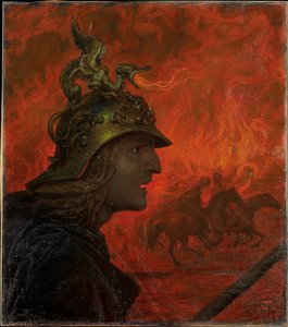 Kriget av Hans Thoma