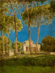 Villa Borghese av Hans Thoma