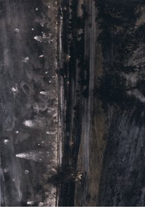 Det tredje slaget vid Champagne: Artilleribombardement väster om Argonnes, september 1915, illustration från Hindenburg publicerad av Daterlandischer Derlag C U Weller Berlin av Hans W. Schmidt