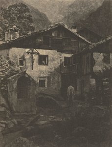 Kameraarbete: A Village Corner av Hans Watzek