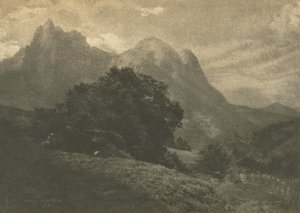 Kameraarbete: Bergslandskap av Hans Watzek