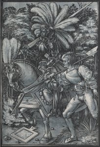Riddaren och Lansquenet, ca. 1512. av Hans Wechtlin