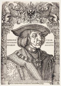 Kejsar Maximilian I av Hans Weiditz II