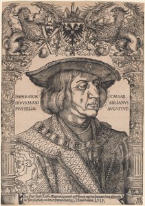 Kejsar Maximilian I av Hans Weiditz, II, after Albrecht Dürer