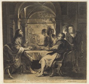 Måltid i Emmaus av Hans Witdoeck
