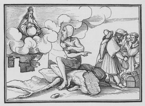 Gud svarar Job ur virvelvinden, Job XXXVIII, 1, 2