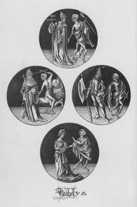 Holbeins Dödsdans av Hans after Holbein the Younger