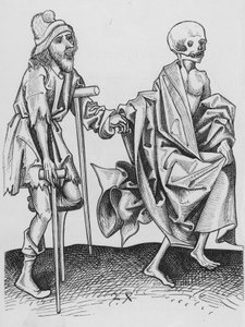 Holbeins Dödsdans av Hans after Holbein the Younger