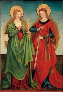 Heliga Genoveva och Lucia