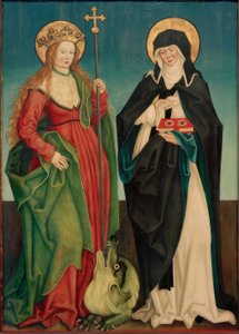De heliga Margareta och Ottilia