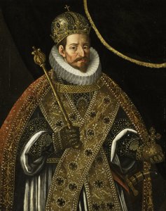 Porträtt av Mattias 1557-1619, helige romerske kejsare, ca. 1610 av Hans von Aachen
