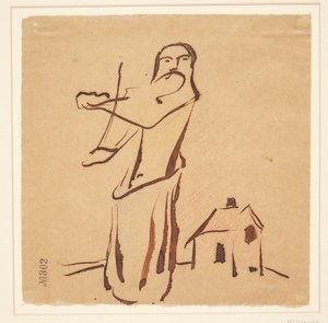 Violinspelare av Harald Giersing