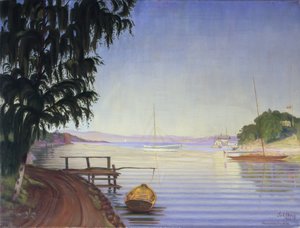 Från Nærsnesbukten av Harald Oscar Sohlberg