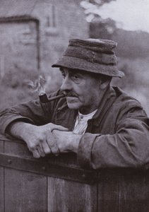 Tre dragningar på den gamla briaren (s/v foto)