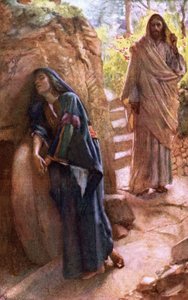 Maria Magdalena vid graven