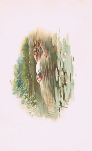 Ophelia, illustration från Hamlet av Harold Copping
