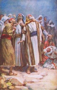 The Ascension, illustration från Harold Copping Pictures: The Crown Series, ca 1920-talet av Harold Copping